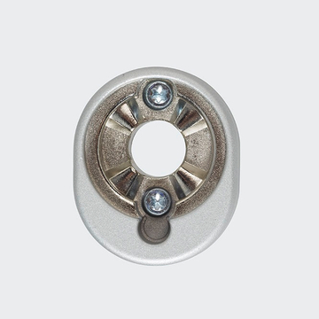 Rosette poignée à ficher - verrouillable