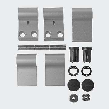 Paumelle de porte 3 bras 