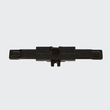 Crémone de verrouillage encastrée pour poignée européenne, axe 43 mm, 25488300 