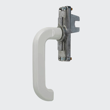 Poignée de fenêtre à fourche, 21455600 Blanc