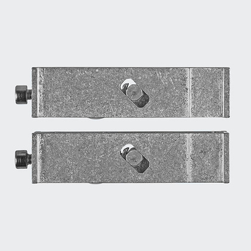 Chariot double, réglable, pour coulissant 