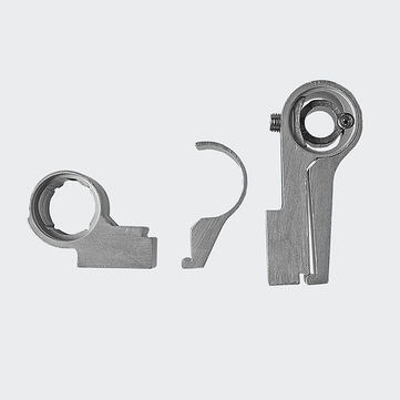 Paumelle de porte 2 bras 