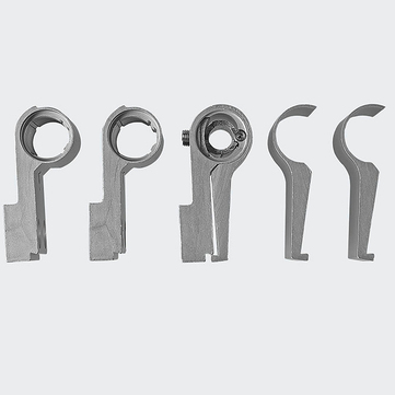 Paumelle de porte 3 bras 