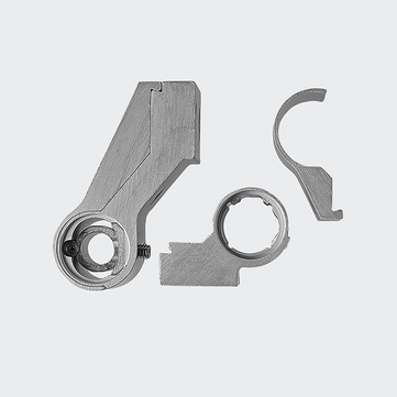 Paumelle de porte 2 bras 