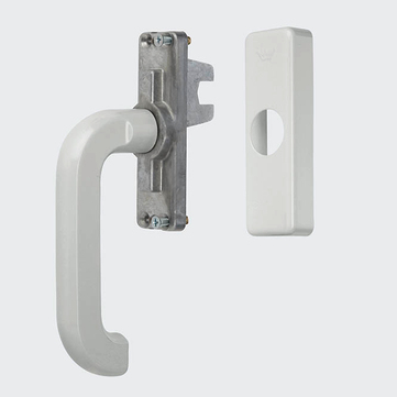 Poignée de fenêtre à fourche, 21455600 Blanc