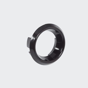 Rosette cylindrique plastique 