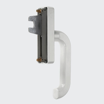 Poignée de fenêtre à fourche, 21455600 Blanc