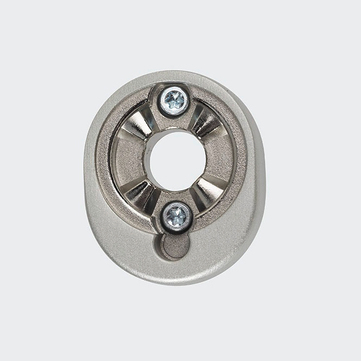 Rosette poignée à ficher - verrouillable 
