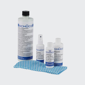 Schüco Kit d'entretien et de nettoyage menuiserie aluminium, 298672 