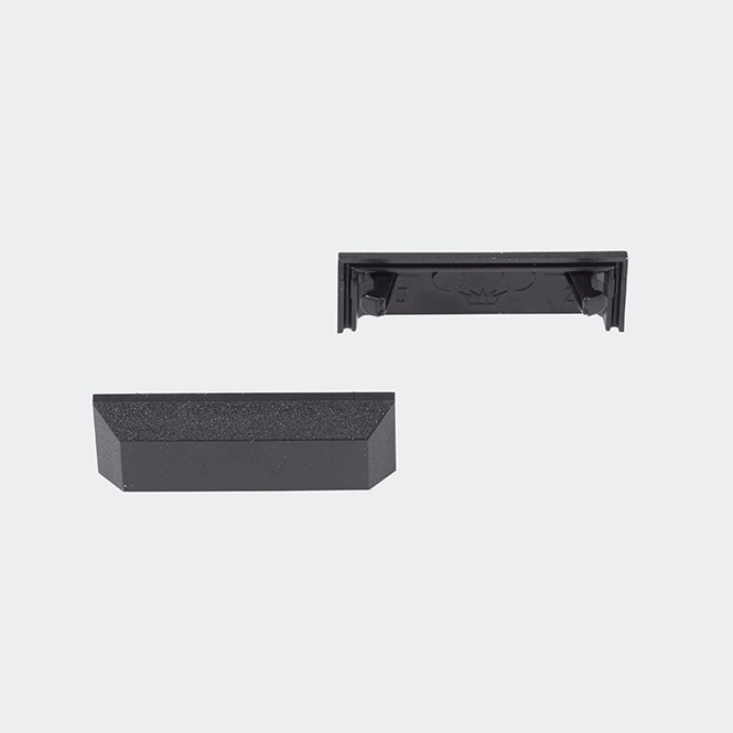 Bouchons de fentes d'eau / bouchons de drainage Schüco 