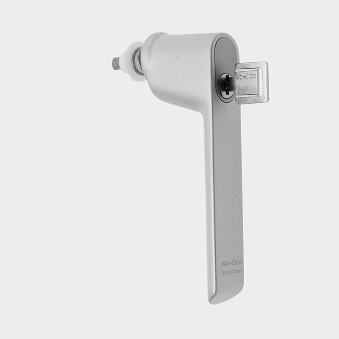 Poignée de fenêtre à ficher - verouillable - anti-bactérienne SmartActive 