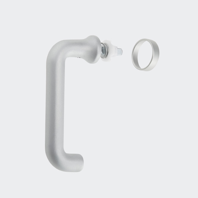 Poignée de fenêtre à ficher en U, 234023 EV1