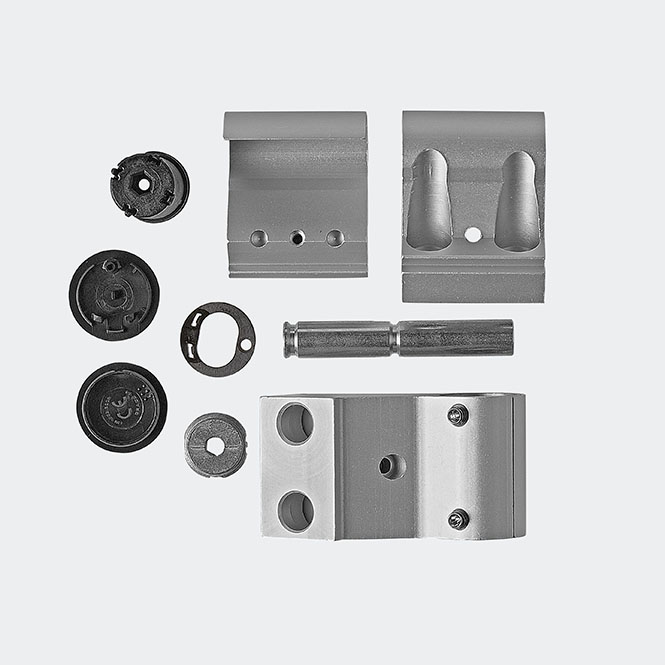 Paumelle de porte 2 bras 