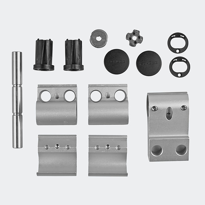 Paumelle de porte 3 bras 