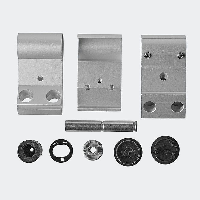 Paumelle de porte 2 bras 