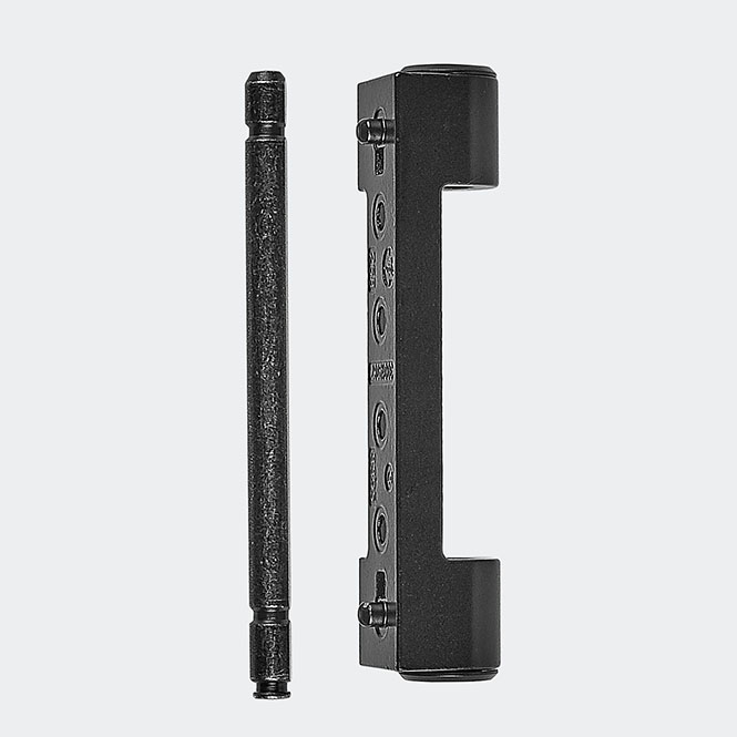 Paumelle dormant avec axe de paumelle 