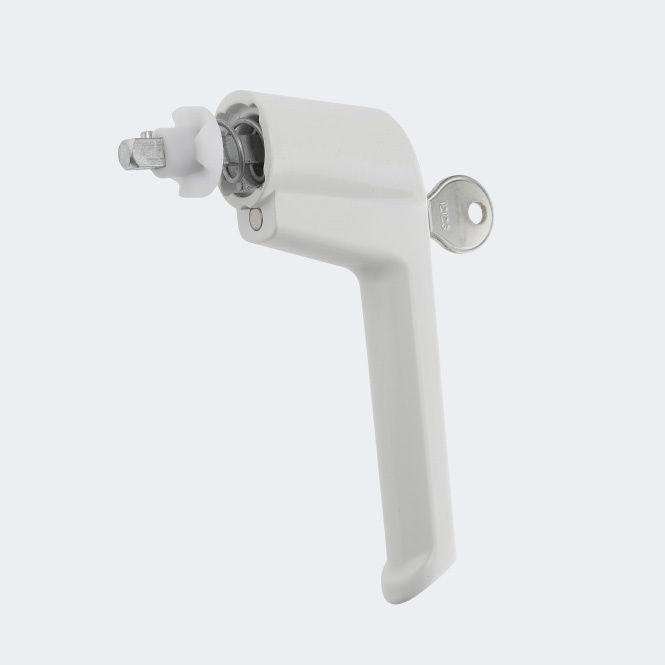 Poignée de fenêtre à ficher - verrouillable - commande inversée, 234039, 234041 