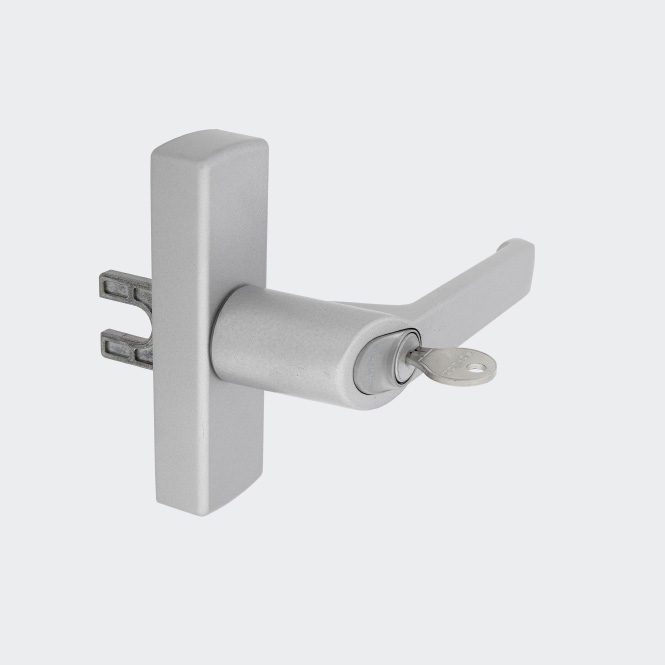 Poignée à crémone 100 verrouillable, 214789, 214791, 214792 