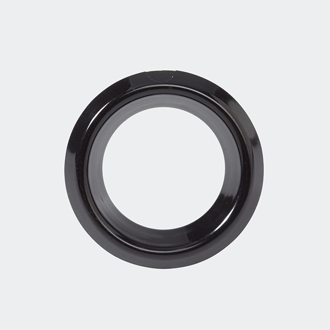 Rosette cylindrique plastique 