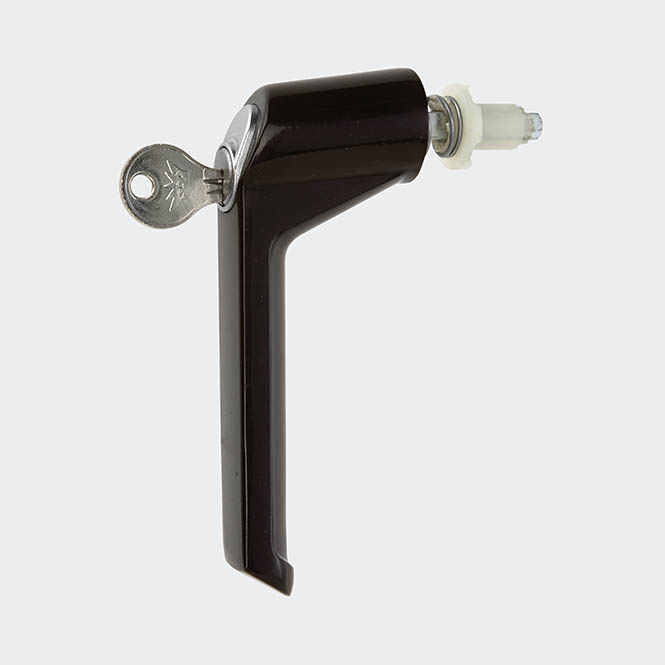 Poignée de fenêtre à ficher - Verrouillable 