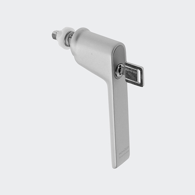 Poignée de fenêtre à ficher - verouillable - anti-bactérienne SmartActive 