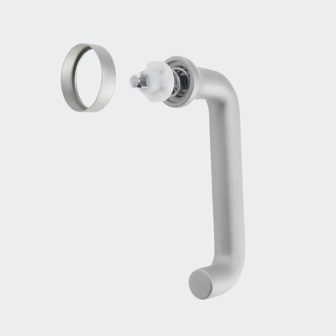 Poignée de fenêtre à ficher en U, 234023 EV1