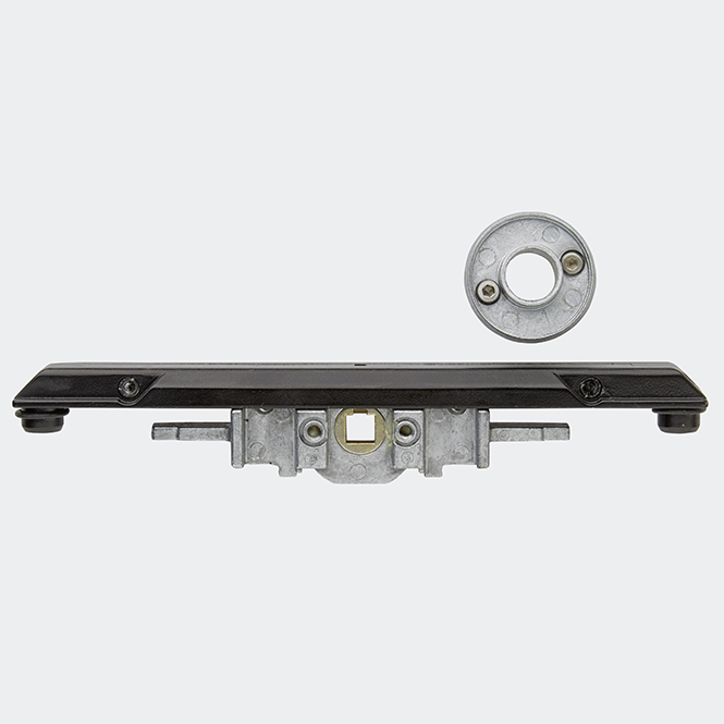 Crémone de verrouillage encastrée 23 mm 