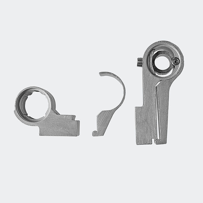 Paumelle de porte 2 bras 