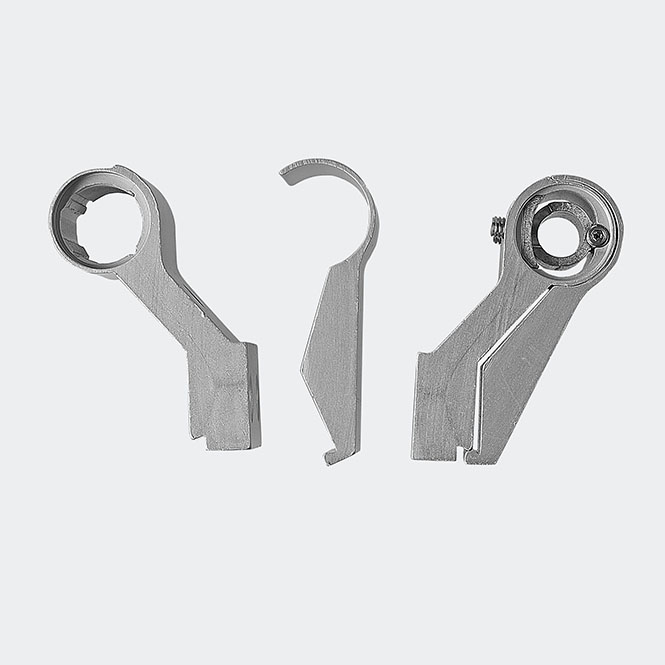 Paumelle de porte 2 bras 