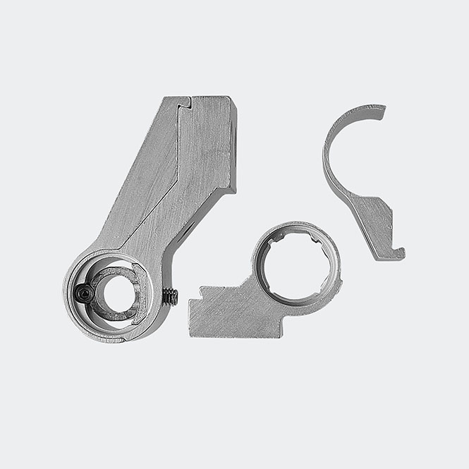 Paumelle de porte 2 bras 