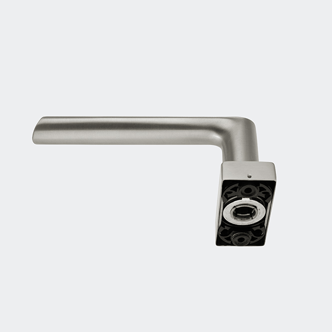 Poignée de porte en L 