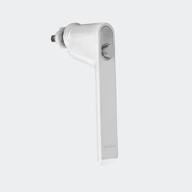 Poignée de fenêtre à ficher - bouton condamnation - retardement d'éffraction 