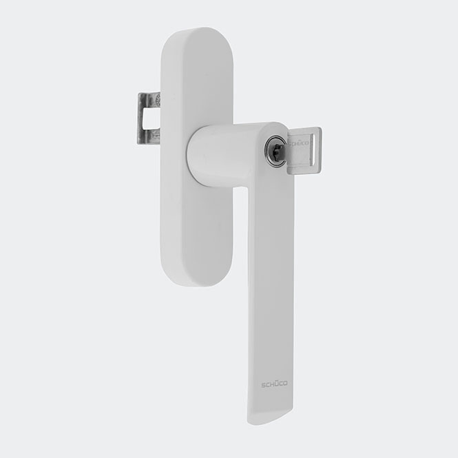 Poignée de fenêtre 1 fourche - verrouillable, 269513, 269514, 269515, 269516 