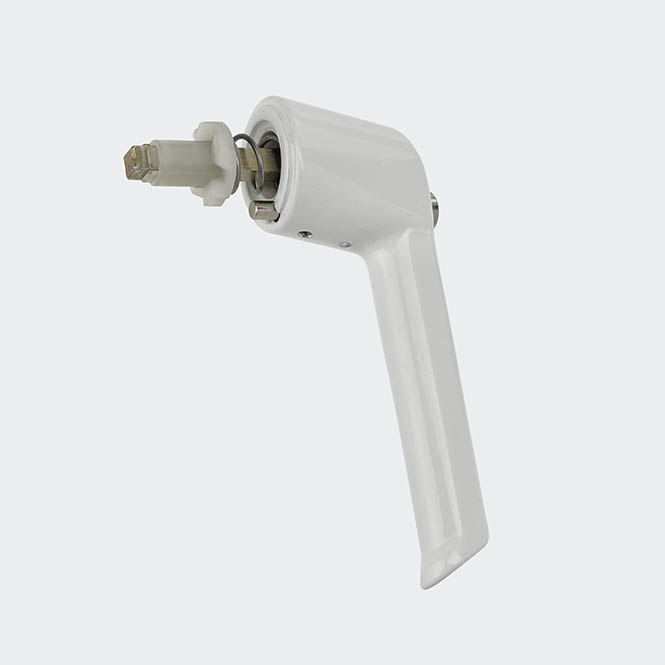 Poignée de fenêtre à ficher - bouton condamnation 