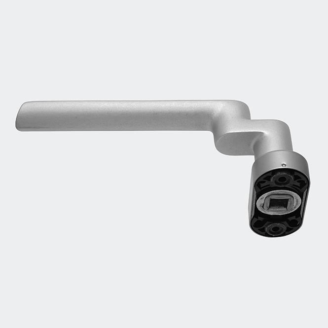 Poignée de porte en Design ou en L, 240156 EV1 | Coudée