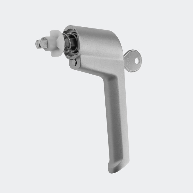 Poignée de fenêtre à ficher - verrouillable - commande inversée, 234039, 234041 