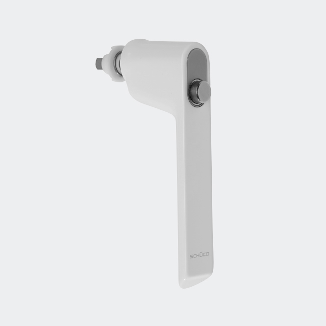 Poignée de fenêtre à ficher - bouton condamnation - retardement d'éffraction 