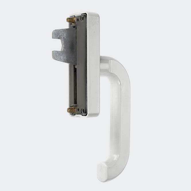 Poignée de fenêtre à fourche, 21455600 Blanc