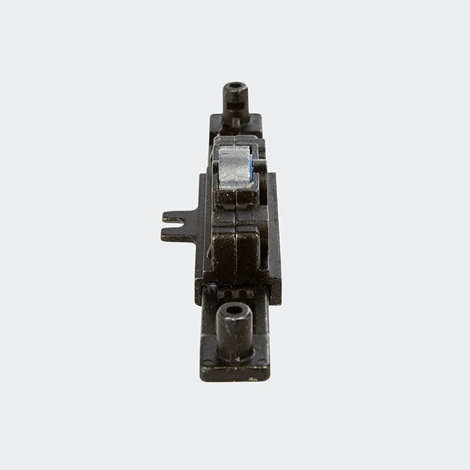 Crémone de verrouillage encastrée pour poignée européenne, axe 43 mm, 25488300 