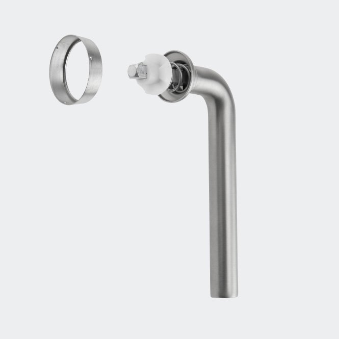 Poignée de fenêtre à ficher en L 