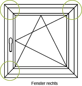 Cache clip renvoi d'angle, 25151500 
