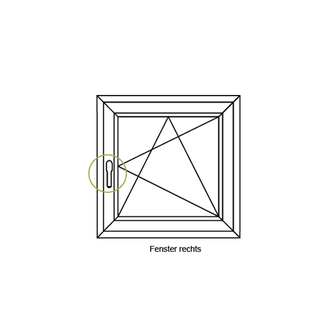Crémone de verrouillage encastrée pour poignée à ficher, axe 23 mm, 25313600 