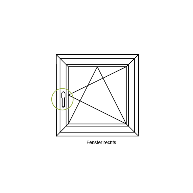 Poignée de fenêtre à ficher - bouton condamnation 