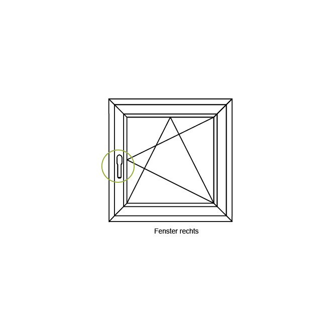 Entraineur pour poignée à fourche, 25152300 