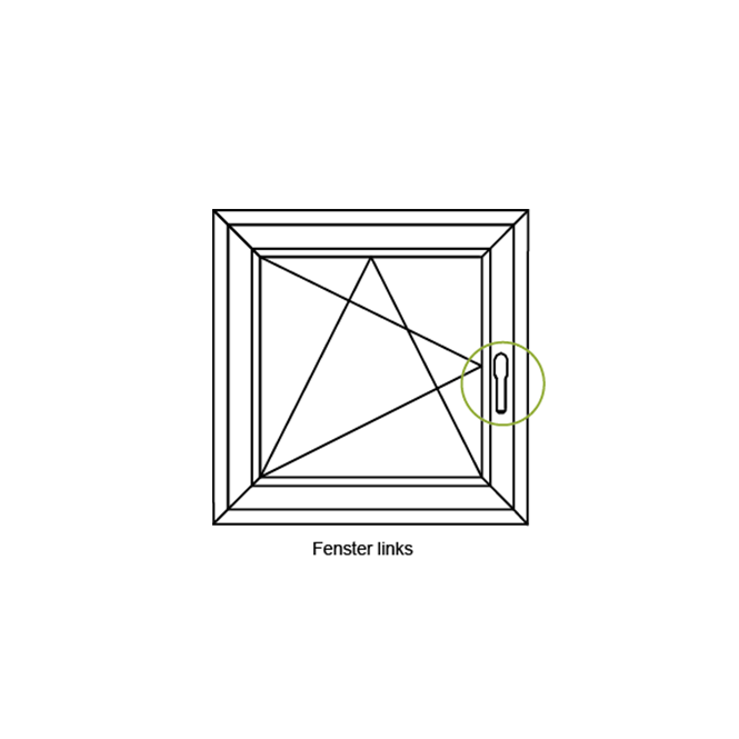 Crémone de verrouillage encastrée pour poignée à ficher, axe 23 mm, 25313600 